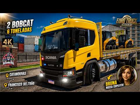 SCANIA P 360 NA ESTRADA! | 2 BOBCAT E UMA VIAGEM PELO PARANÁ