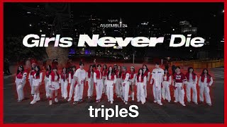 Download lagu [KPOP IN PUBLIC] tripleS 트리플에스 - GIRLS NEVER DIE ㅣ ONE TAKE COVER   KARAOKE | AUSTRALIA MELBOURNE mp3