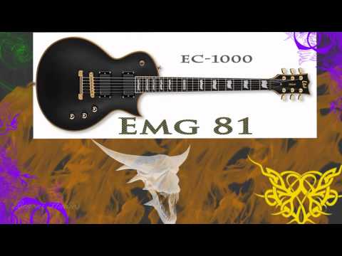 Head To Head - EMG 81 vs. Seymour Duncan Blackout AHB-1 - Bridge Pickups
