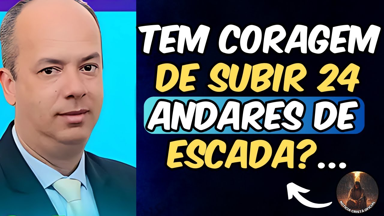 1️⃣Testemunho do Pastor Isaias de Oliveira, Você subiria comigo até lá em cima? 🔥