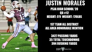 Justin Morales(QB) Senior Season Highlights