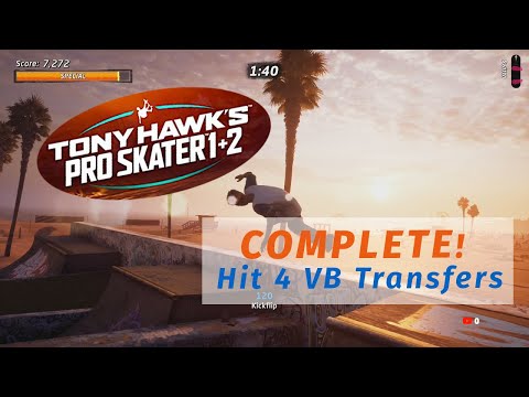 How To "Hit 4 VB Transfers" | Venice Beach | Tony Hawk's Pro Skater 1 + 2