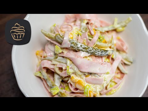 So hast du Wurstsalat noch nie gegessen – in 5 Minuten fertig! 🥗