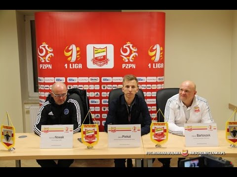 Konferencja Prasowa po meczu Chojniczanka Chojnice - Wigry Suwałki
