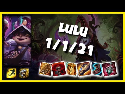EU Challenger Lulu SUPPORT (1/1/21) vs THRESH Gameplay Replay - Patch 10.18