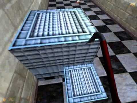 Half Life 1 Walk Through (9) SO MANY TURRETS!!!