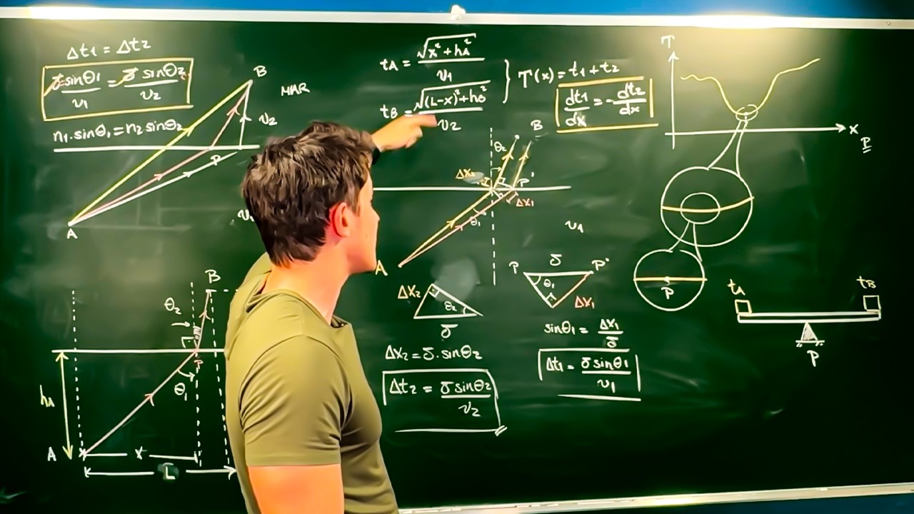 Snell's Law of Refraction (I made an unpublished demonstration)