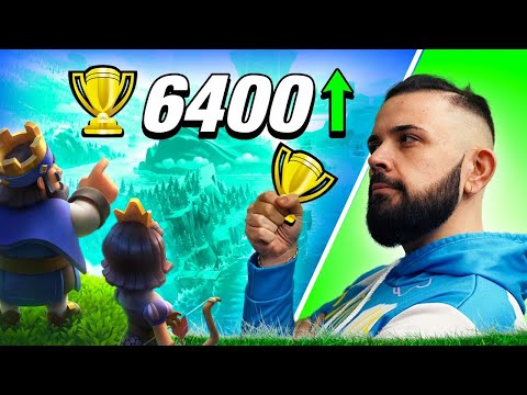 Obiettivo: Superare i 6400 TROFEI - CLASH ROYALE