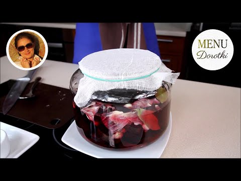 Beetroot Sourdough. How to make pickled beets? Why is it worth drinking beetroot sourdough? Dorot...