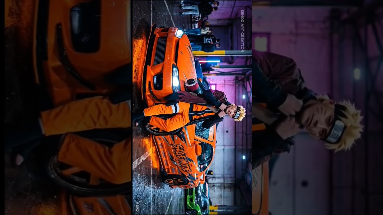 NARUTO X JDM: The Underground Drift Legends (Hyper-Realistic AI Concept) #jdm #naruto