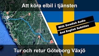 preview picture of video 'EV as a company car? A return trip Göteborg - Växjö.'