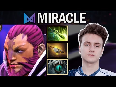 NIGMA.MIRACLE ANTI-MAGE WITH 1015 XPM - DOTA 2 7.23 GAMEPLAY