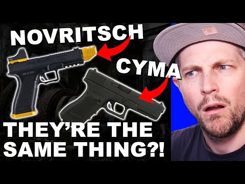Novritsch vs Cyma Electric Pistol - SSE18 vs CM030