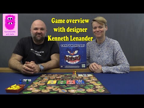 Game overview with designer Kenneth Lenander - Candymonsters