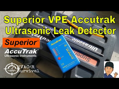 This video provides a full independent review of the Accutrak VPE Ultrasonic Leak Detector, demonstrating its ability to find small refrigerant leaks for HVAC/R applications.