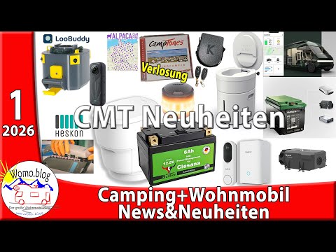 Camping and Motorhome News & New Products 1/2026