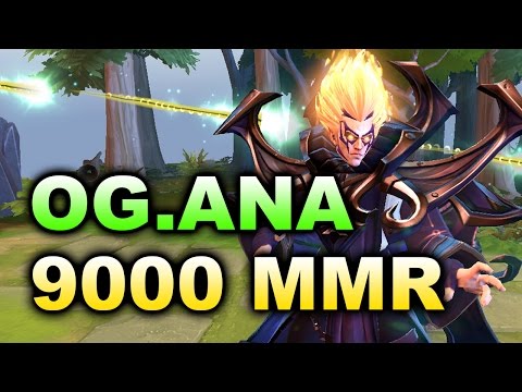 OG ANA - New 9000 MMR! - Invoker 7.02 Dota 2