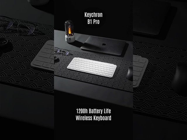 Keychron B1 Pro Teclado Mecánico Inalámbrico Bluetooth Multidispositivo Gris video