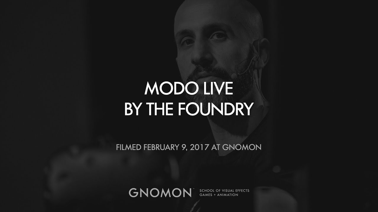 Modo 3D Modeling Demo with Foundry