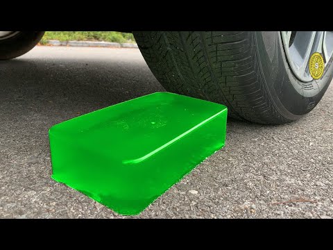 Experiment Car vs Jelly vs Slime | Crushing Crunchy & Soft Things by Car | Test S