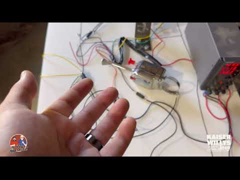 Metal Chrome Turn Signal Switch Kit Fits 41-71 Jeep & Willys