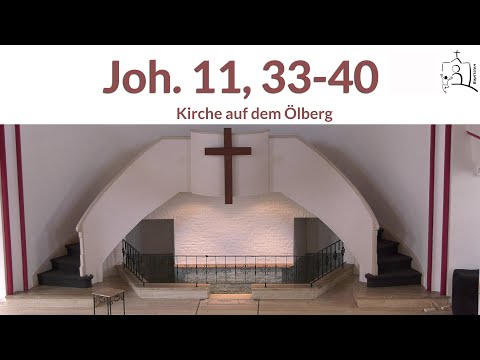 19.09.2021 | Predigt zu Johannes 11, 33-40