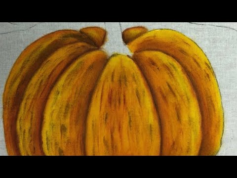 Como pintar abóbora no tecido : parte 1