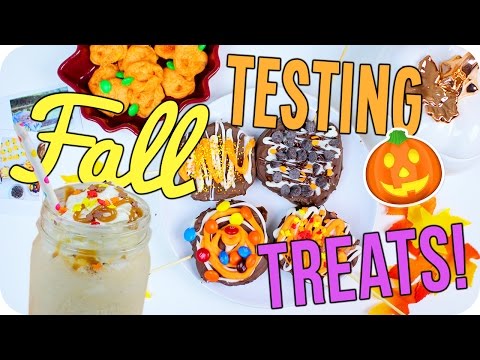 Fall Treats 2016! Easy & Fun for Everyone! Video