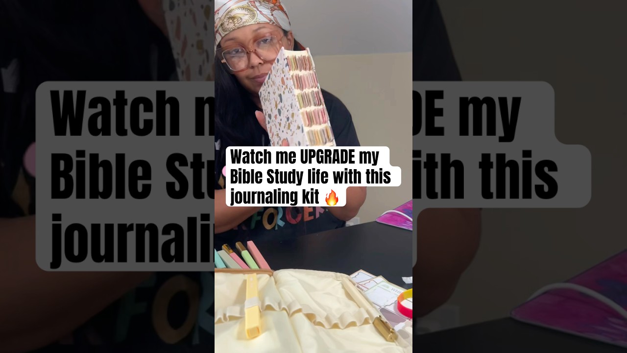 Amazon Find!!! Bible Journaling kit for beginners #amazonfinds #biblejournaling  #biblestudy
