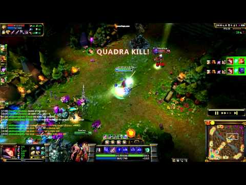 Fiora Penta kill Ranked league of legends
