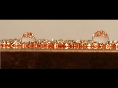 Copper powder test results for condensation enhancement