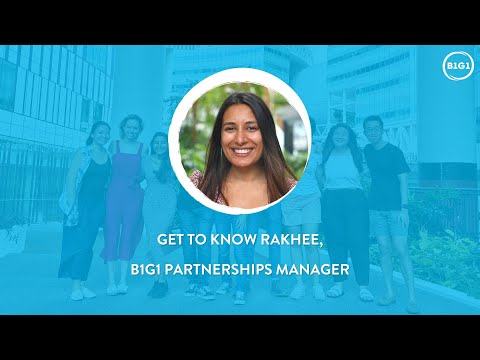 Get to know Rakhee - B1G1 Partnerships Manager