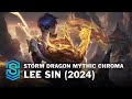 Storm Dragon Lee Sin Mythic Chroma Skin Spotlight - League of Legends