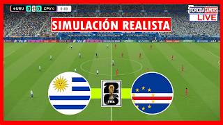 Uruguay vs Cabo Verde | Mundial 2026 | eFootball PES 2021 Simulación