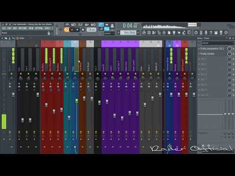 Qulinez ft Cara Salimando - Rising Like The Sun [Fl Studio Remake] FREE FLP