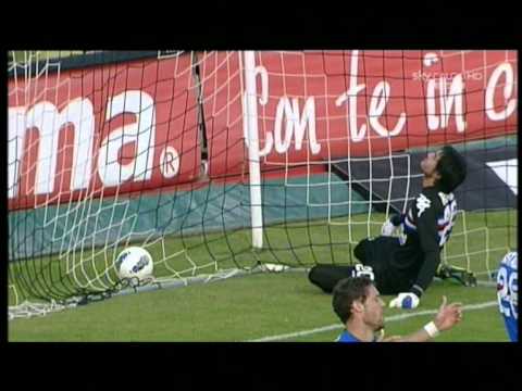 Ascoli 1-2 Sampdoria 15-10-2011 Highlights & Goals HD