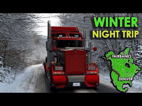 Ats Long Winter Road Trip - American Truck Simulator
