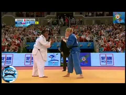 European Judo Championships Budapest 2013 Semifinal -78kg TCHEUMEO Audrey (FRA) - VELENSEK Ana (SLO)
