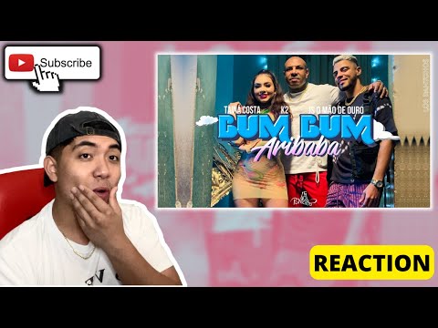 Tainá Costa e K2 - Bum Bum Aribaba | prod. JS o Mão de Ouro (VIDEOCLIPE OFICIAL) REACTION!