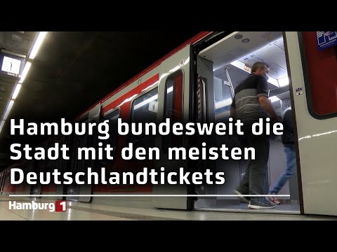 Über 45% besitzen es: Hamburg ist bundesweit die Stadt mit den meisten Deutschlandtickets