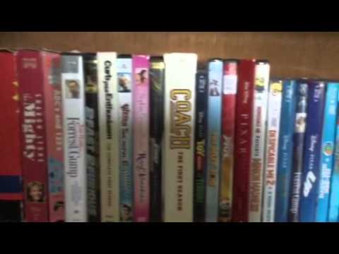 Overview of My Entire DVD/VHS/Blu-Ray/Video Game Collection!