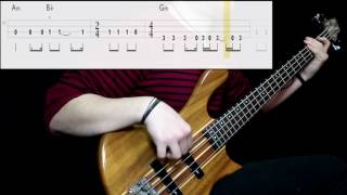 Travis - 3 Times And You Lose (Bass Cover) (Play Along Tabs In Video)