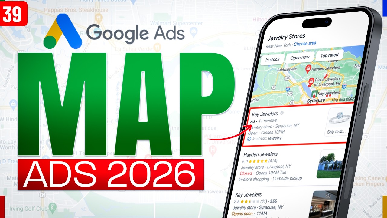 List Your Business On Top Of Google Maps | Google Business Profile Ads Using Google Ads 2026