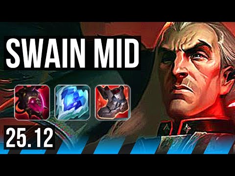SWAIN vs JAYCE (MID) | EUW Master | 25.12