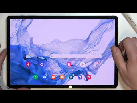 How to Manually Change the Display Brightness Level on SAMSUNG Galaxy Tab S8+