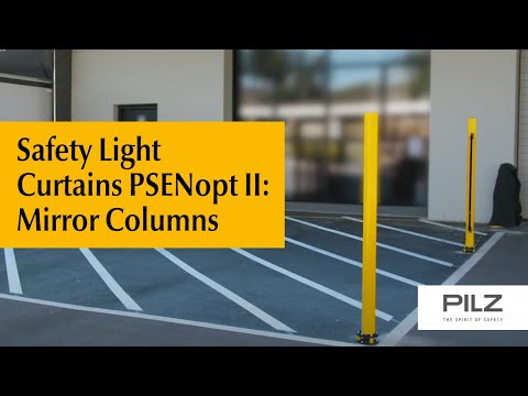 Safety Light Curtains PSENopt II: Mirror Column | Pilz