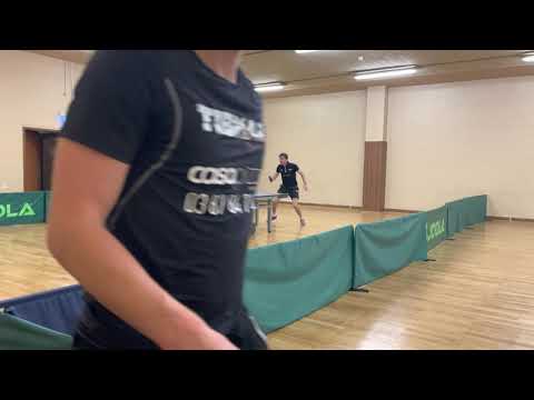 Verbandsoberliga Illtal gegen Saar 05 Niederstrasser Sébastien gegen Pascal Naumann Satz 3