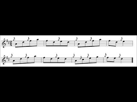 Gracenotes and Strikes Exercise 6 - high pitch