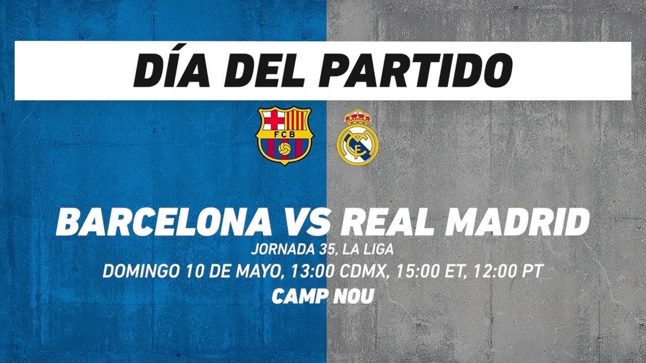 Barcelona vs Real Madrid, frente a frente: LaLiga