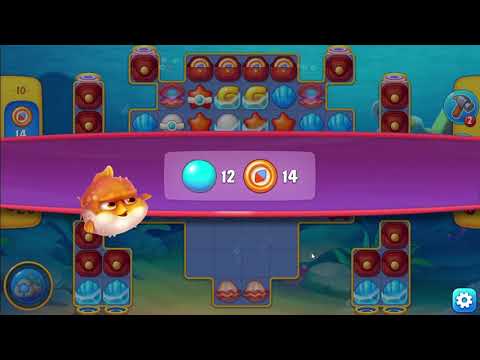 FISHDOM: Hermann's bathyscaphe Level 10 Hard Level  No boosters.